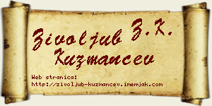 Živoljub Kuzmančev vizit kartica